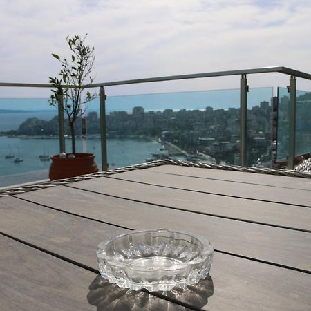 Апартаменты Rocknest Sea View Penthouse Саранда Экстерьер фото