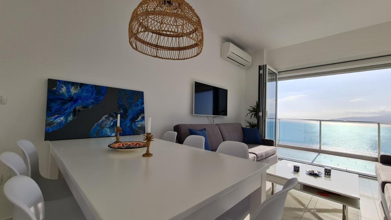 Апартаменты Rocknest Sea View Penthouse Саранда Экстерьер фото
